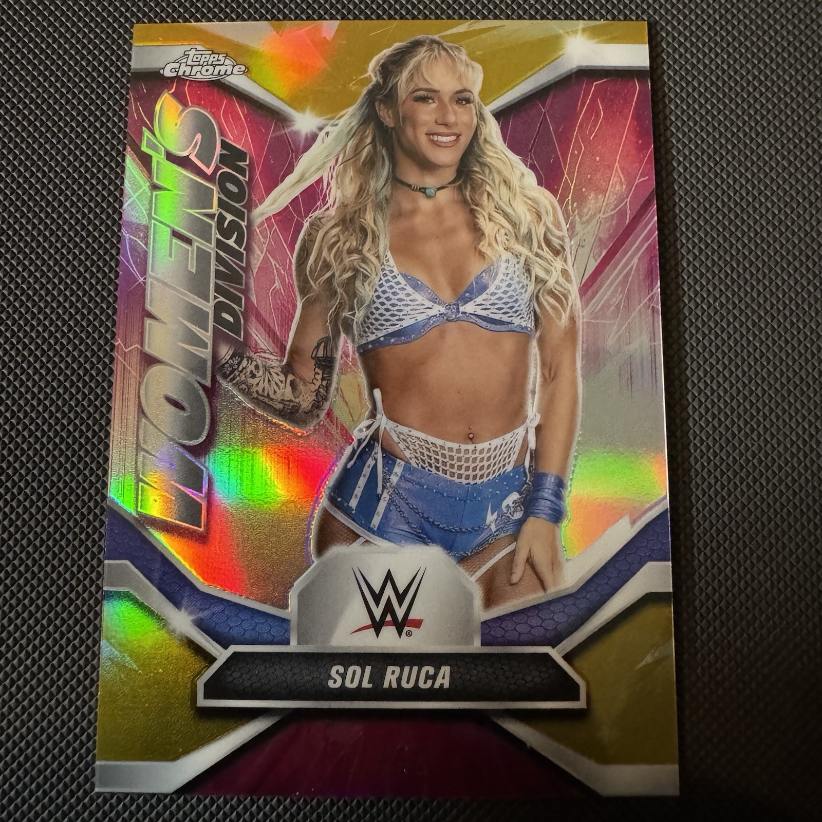 2026 Topps Chrome WWE Sol Ruca Women’s Division /50 #WDV-11