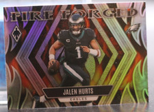 2023 Panini Phoenix - Fire Forged - Jalen Hurts #FF-3