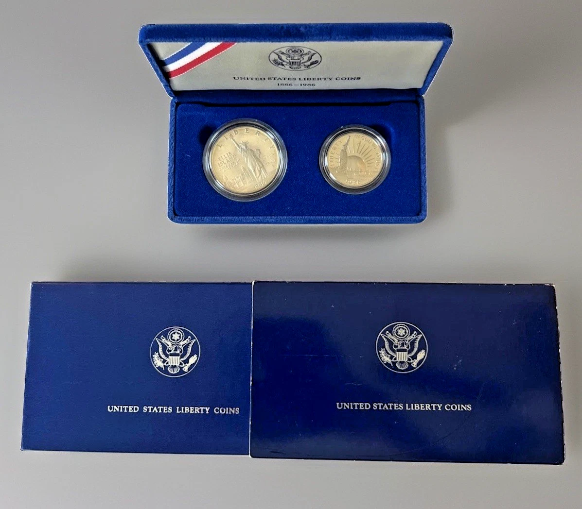 アメリカ合衆国リバティセット 1986年発行 United States Liberty Coins for sale | eBay