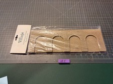 NUEVO Dept 56 Escala O ACCESORIO DE DISEÑO DE TREN Gris Empedrado Arcos Tablero de Fibra