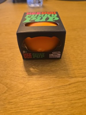 Schylling Funky Pup Nee Doh Stress Ball Orange Cute Dog New Sealed