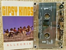 Vintage 1990 Cassette Tape Gipsy Kings Allegria Elektra Records