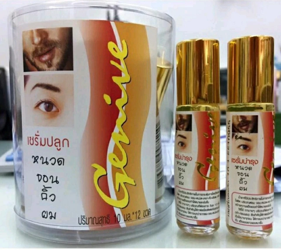 2 Genive Sérum de Crescimento Capilar Estimulador Longo Rápido Barba Sobrancelha Super Crescer 10ml. - Imagem 3 de 4