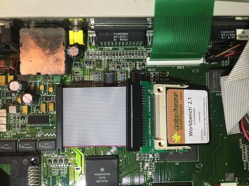 New Workbench System 2.1 on 4GB CF Card + Adapter Amiga 600 1200 Hard Drive 624 - Picture 4 of 7