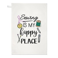 NäHen Is My Happy Ort Geschirrtuch Sewer Strick Knitter Oma Mutter