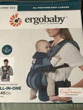 Ergobaby Omni 360 All-Position Baby Carrier for Newborn to Toddler with Lumbar