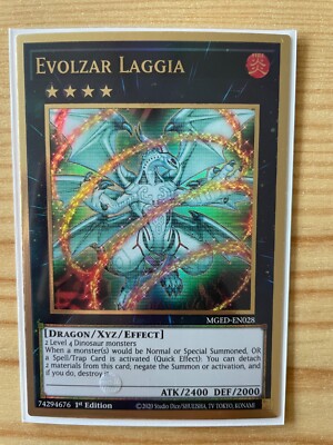 Yugioh - Evolzar Laggia El Dorado Gold | MGED-EN028 | neu, englisch
