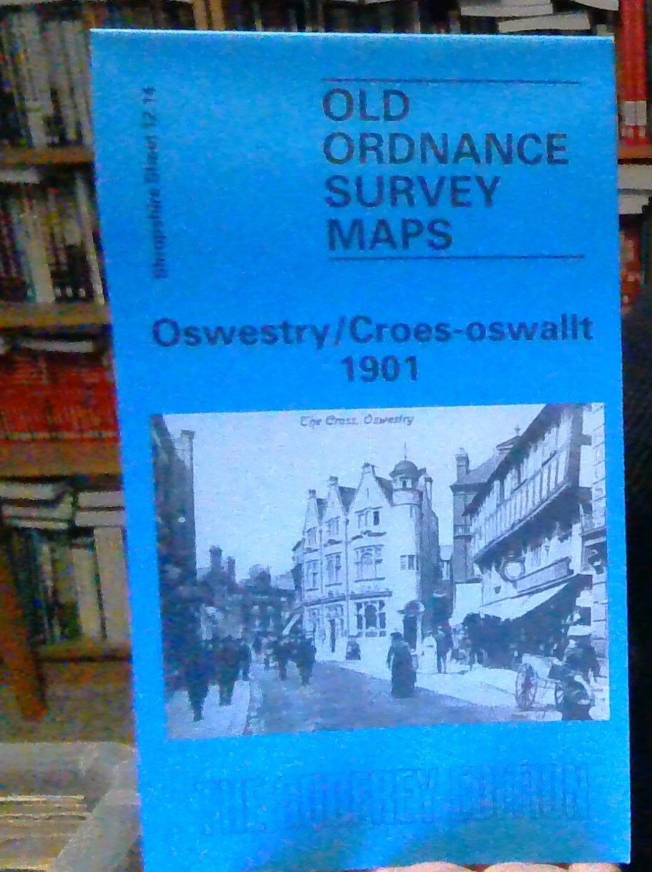 MAP OF OSWESTRY 1901 : Shropshire Sheet 12.14 NEW