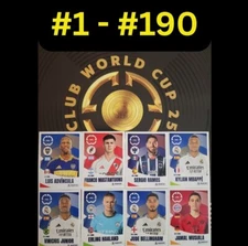 *YOU PICK*  2025 Panini FIFA Club World Cup Stickers #1 - #190 COMPLETE YOUR SET