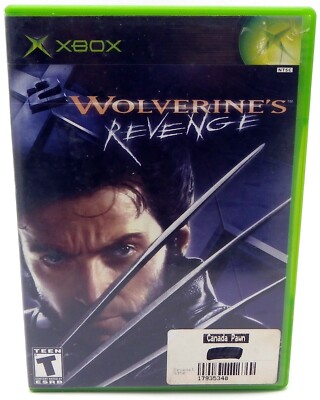 X-Men X2: Wolverine's Revenge Original Microsoft Xbox 2003