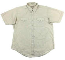 Vtg Sheplers Mens Western Shirt Pearl Snap Cowboy Rodeo Rancher Rockabilly 17.5
