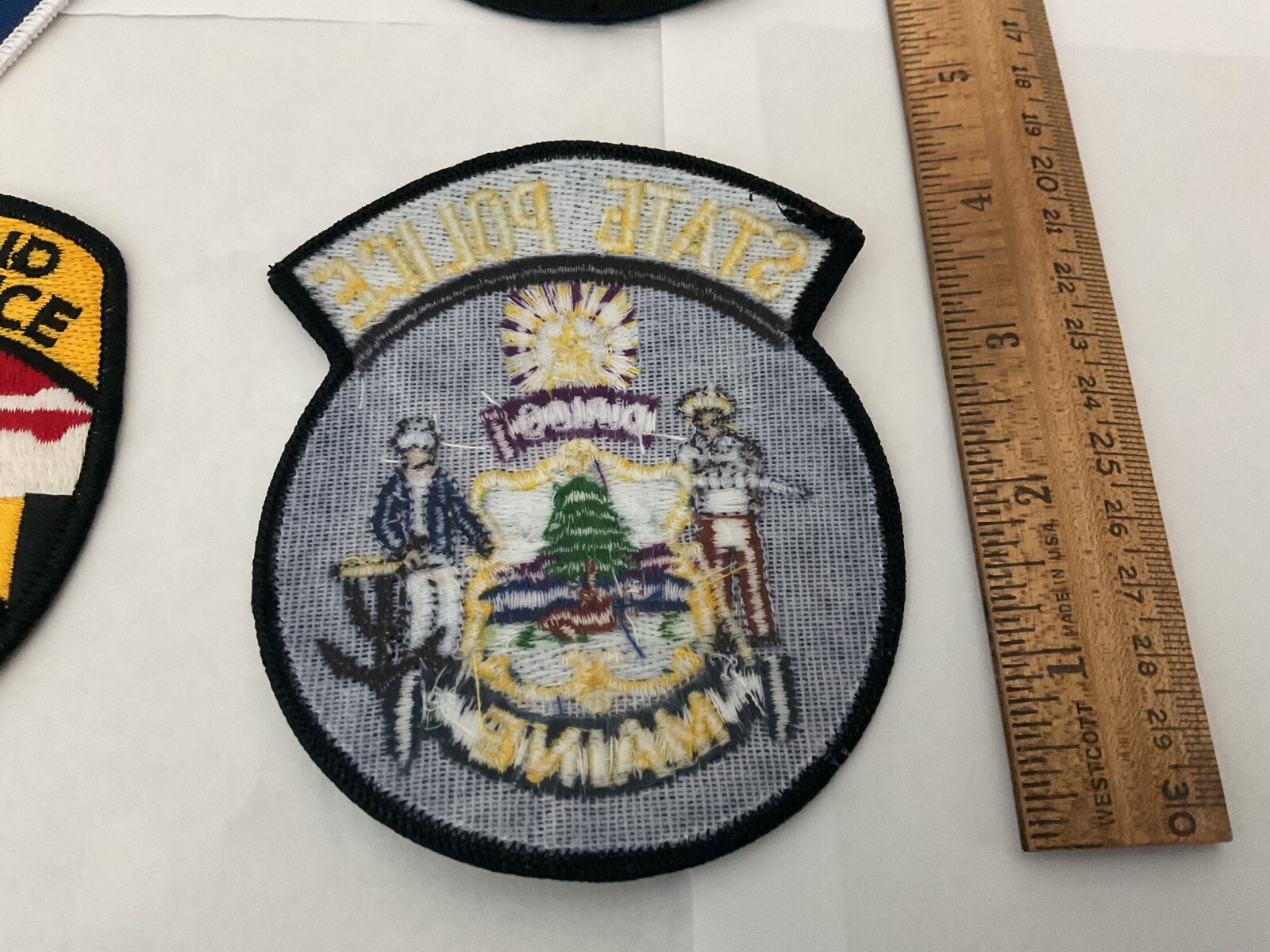 State Law Enforcement patches All different 10 piece set. All new.Full size