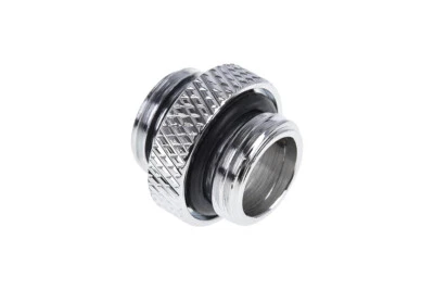 Alphacool Eiszapfen Doppelnippel G1/4 AG auf G1/4 AG - Chrome