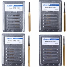 1-10packs Dental Endodontic ENDO-Z Tungsten Carbide Burs FG Round Bur High Speed