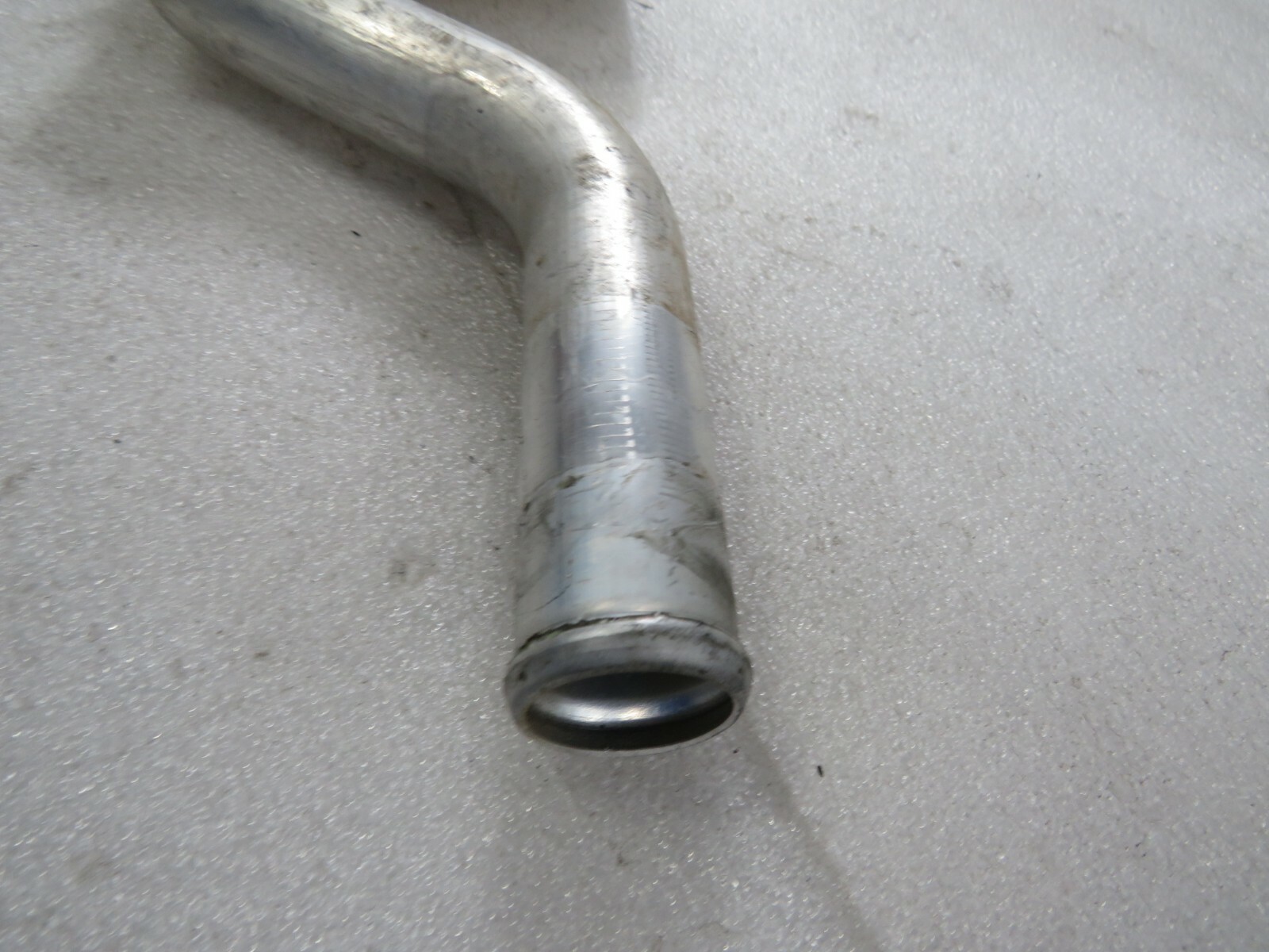 Ferrari F430, Spider, Lower Metal Radiator Connection Line, Used, P/N 216373
