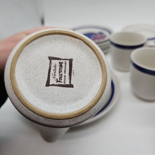 Noritake Folkstone Lilic Bundle Coffee / Tea Set Japan Stoneware - Picture 7 of 13