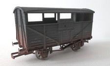 SCARCE DAPOL OO 8T B893786 XP 7-13 WEATHERED CATTLE LIVESTOCK WAGON ROLLINGSTOCK