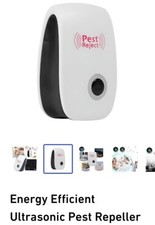 Pest Reject Ultrasonic Repeller Home Bed Bug Mites Spider Defender Roaches