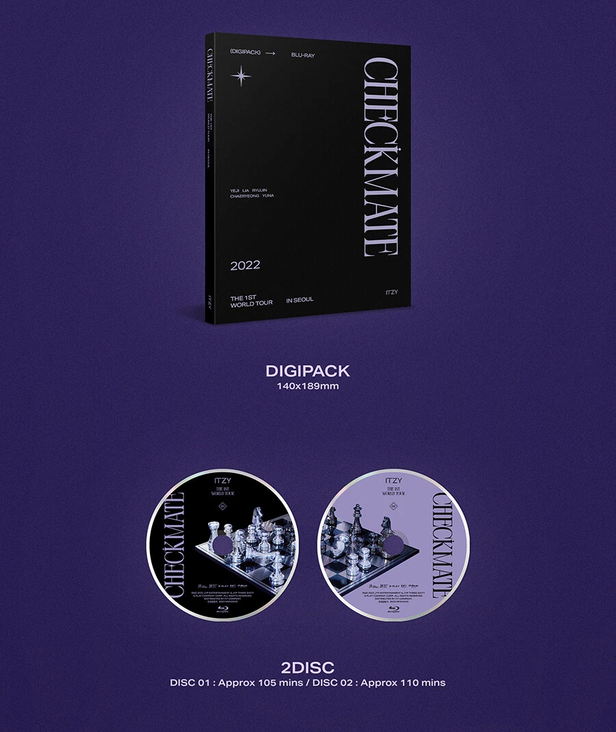 ITZY ソウルコン <CHECKMATE> in SEOUL DVD ITZY - 2022 ITZY THE 1ST WORLD TOUR CHECKMATE in SEOUL DVD K