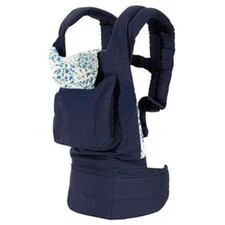 Cotton Baby Carrier Infant Comfort Backpack Buckle Sling Wrap Fashion - Blue