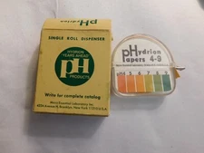 pHydrion Paper Roll Dispenser 4-9 Micro Essential Laboratory