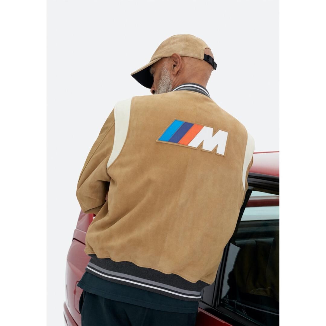 KITH x BMW Bomber Jacket Leather Suede 