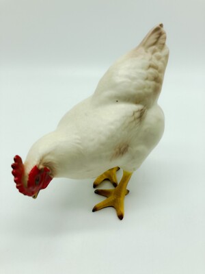 VTG San Marcos Hagen Renaker DW Matte White Hen Elizabeth HTF