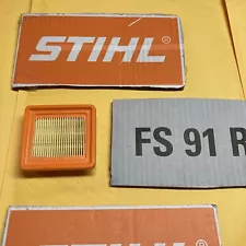NEW Genuine OEM STIHL FS91 R Trimmer Air Filter Element Assembly