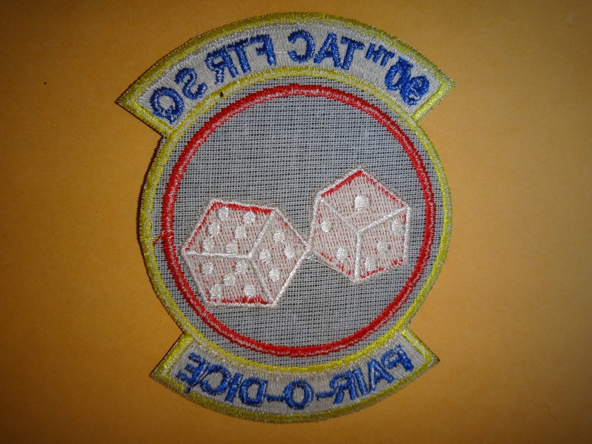 Vietnam War Patch USAF 90th TACTICAL FIGHTER SQUADRON Pair