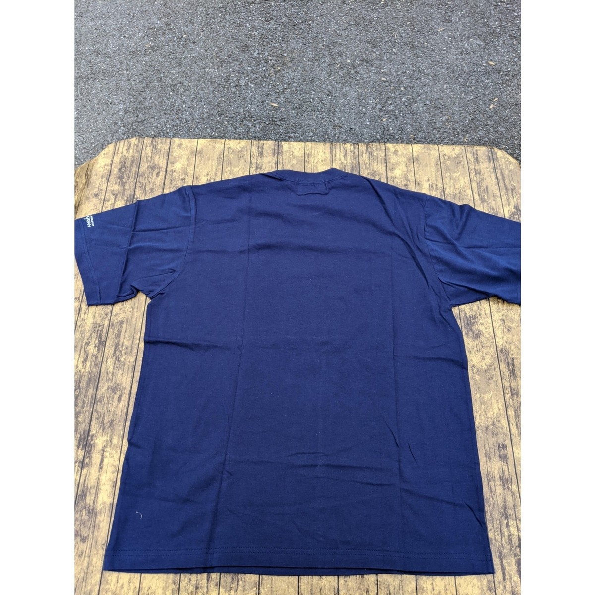 新品未使用ワールドカップ2002 NWOT NEW! Vintage 2002 FIFA World Cup Korea Japan Blue Shirt Sz 95