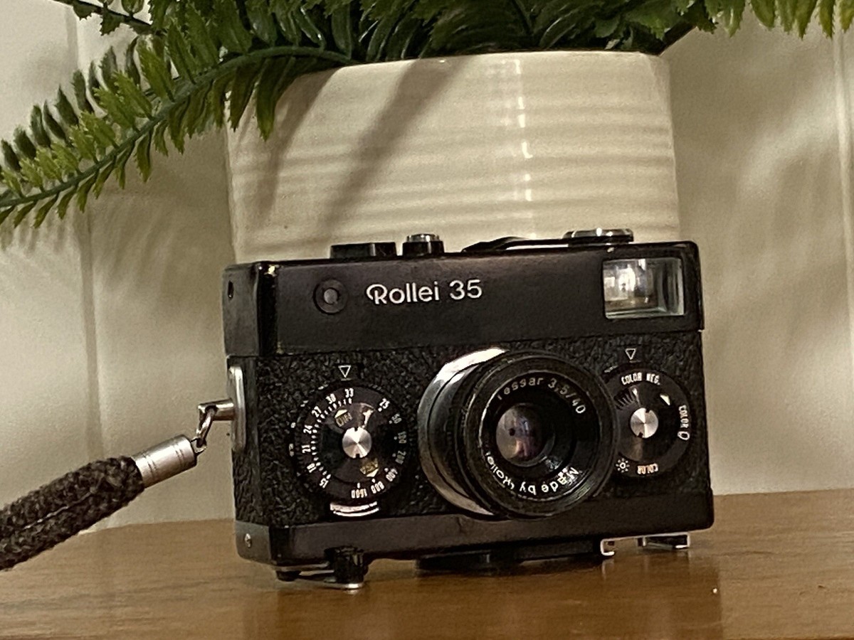 Vintage Rollei 35 35mm Film Camera Tessar 40mm F 3.5 Lens | eBay