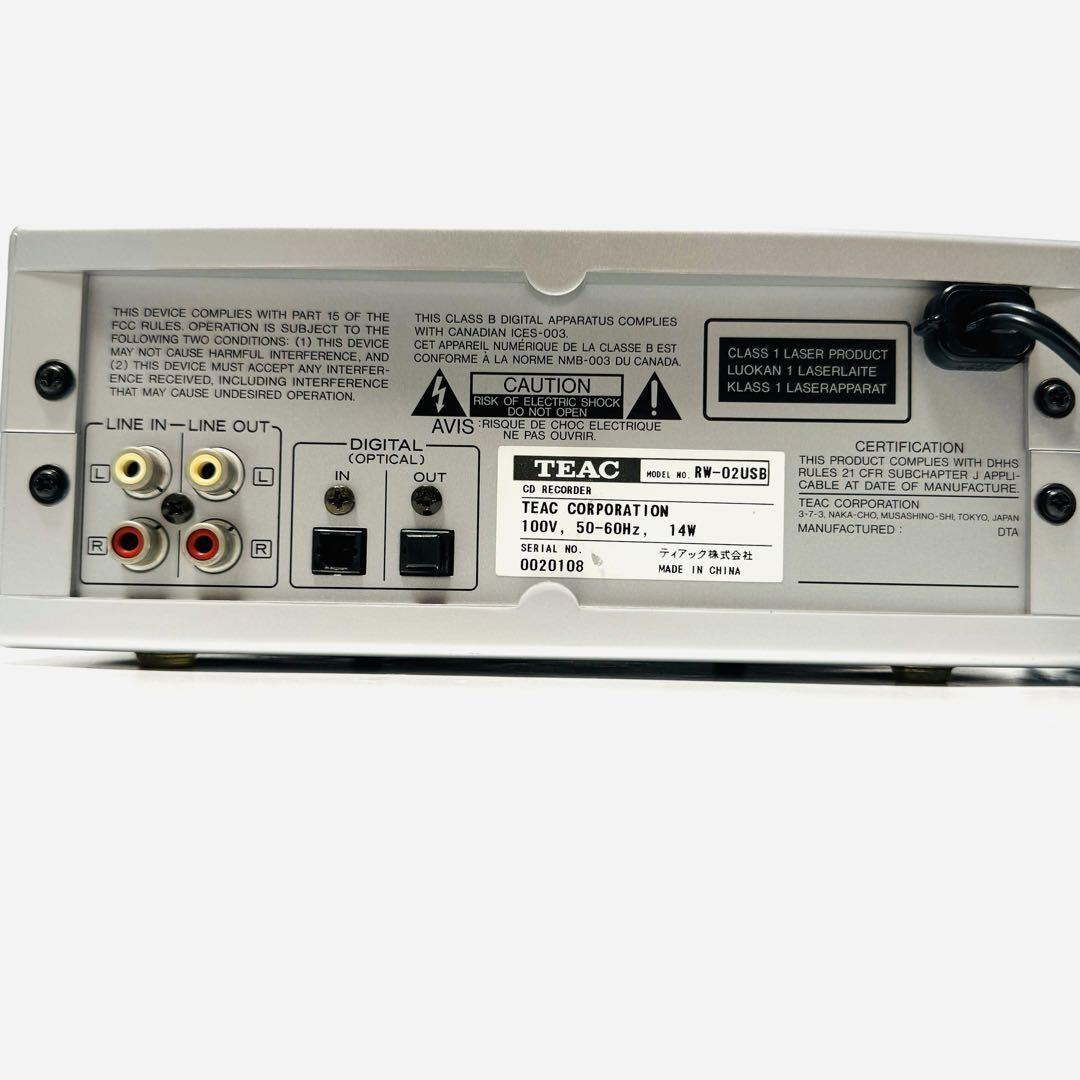 TEAC RW-02USB (CDレコーダー) 【公式通販】