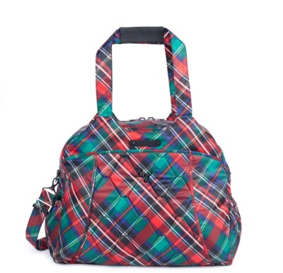 Lug ''Pontoon 2 Overnight Bag'' ~Tartan Plaid~ New In Package, NWT,   MSRP $185.00