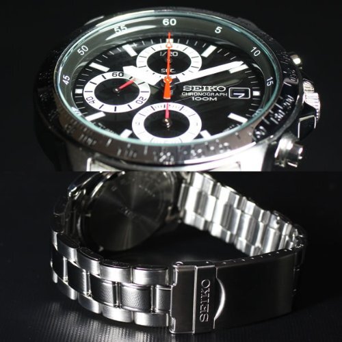 Seiko SND371P1 SND371P SND371 Chronograph Men's Watch JAPAN 100