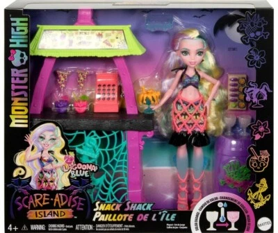 MONSTER HIGH DOLL Lagoona Blue set Scare-adise Island Snack Shack HRP70 - Bild 1 von 4
