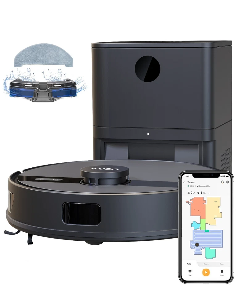 IMOU RV1L Pro Saugroboter 3-in-1 Staubsauger Wischfunktion 4500Pa - Bild 2 von 4