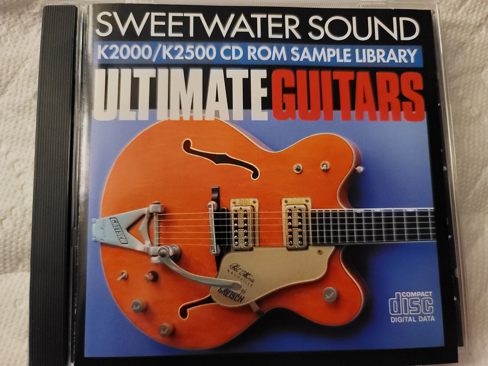 Kurzweil Sweetwater Sound Ultimate Guitars K2000 K2500 CD ROM kurzweil-sweetwater-sound-ultimate-guitars-k2000-k2500-cd-rom