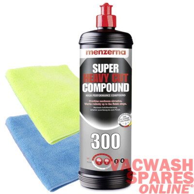 MENZERNA 300 - SUPER HEAVY CUT COMPOUND - BIETET MAXIMALEN ABRIEB - 1 LITER