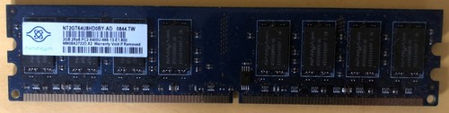2GB Nanya DDR2 Desktop RAM Memory PC2-6400 DDR2-800