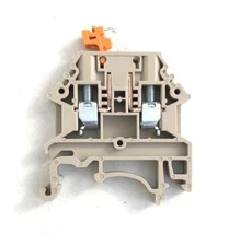 DIN Rail Disconnect Terminal Blocks 10 Quantity DK4N-TG Dinkle 10AWG 30A 300V