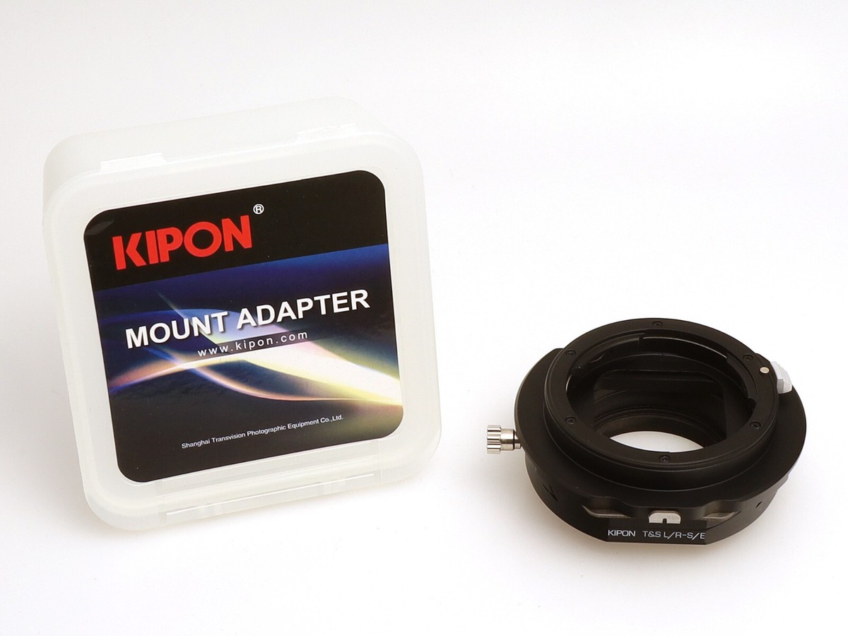 Kipon Tilt&Shift Objektiv Adapter für Leica R Objektive an SONY