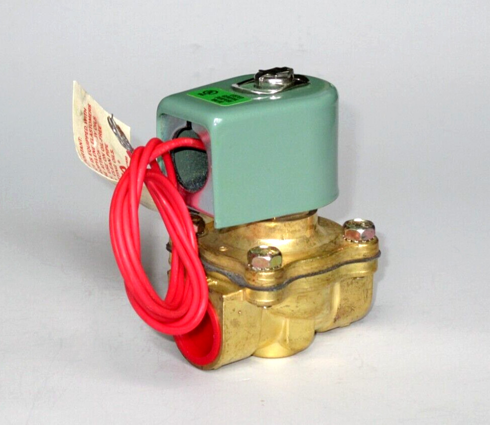 ASCO Steam Solenoid Valve 8222B95, 0-50 PSI, 3/4" NPT, 120V 60Hz -or- 110V 50Hz