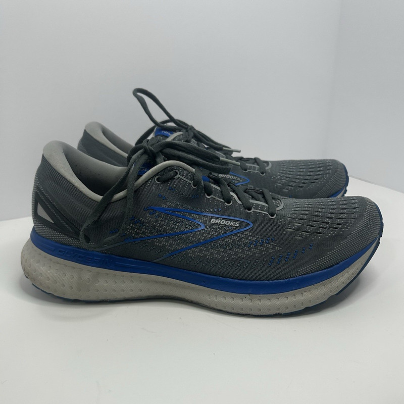 Brooks Glycerin 19 Quarry/Grey/Dark Blue Men's Lace-Up Sneakers