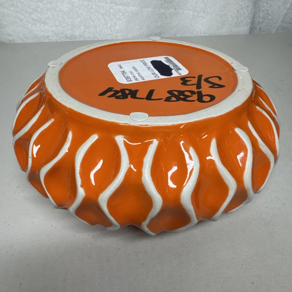 Jarrón de cerámica Bed Bath & Beyond Imax Agatha mandarina ver fotos Foto 4 de 4