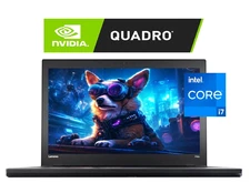 15.6" Lenovo Gaming Laptop PC: Intel i7! 16GB RAM ~ 256GB SSD! Nvidia Quadro!