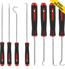 8 Pieces Pick Set, Pick Tool, Precision Automotive Hook Sleeve for Automotive Oi