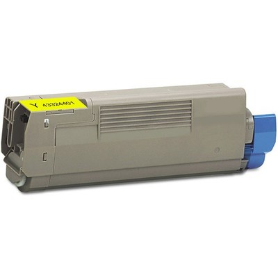 OKI 43872305 GELB TONERKARTUSCHE - HOHE ERGIEBIGKEIT KOMPATIBEL FÜR C5850DN