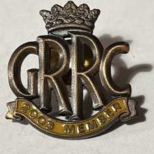 2003 Goodwood Road Racing Club GRRC Members Enamel & Metal Pin Badge