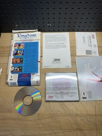 Kingdom The Far Reaches 3DO 1995 CIB Long Box  MINT DISC BOX WEAR