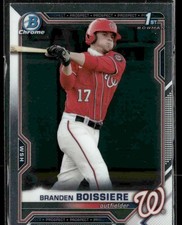2021 Bowman Draft #BDC-156 Branden Boissiere Chrome